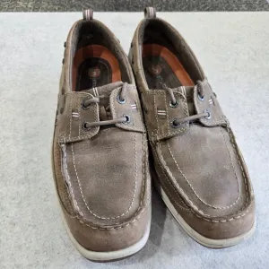 🐢 Clarks UnStructured Clark's Annapolis Boat Shoes Size 9W
