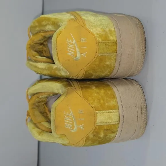 0161 Nike Air Force &quot;Mineral Gold&quot; 1 LV8 Sneakers Shoes Size 7Y