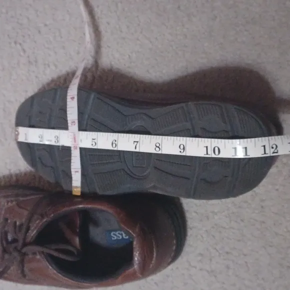10W Bass Mens Brown Shoes