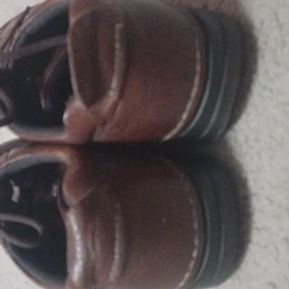 10W Bass Mens Brown Shoes