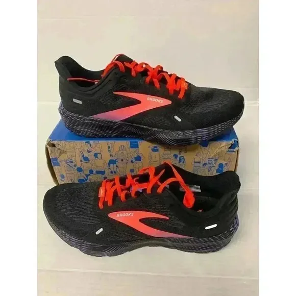 .1296 Brooks Launch 9, Blue/Purple, Womens Running Shoes-US 11 Womens
