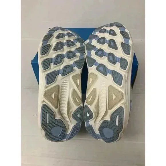 .1314 Hoka W Clifton 9, Blue/Purple, Womens Running Shoes-US 7.5 Womens