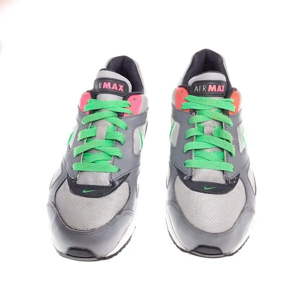 5Y Nike Air Max IVO GS Gray Lime Pink 2013 Youth