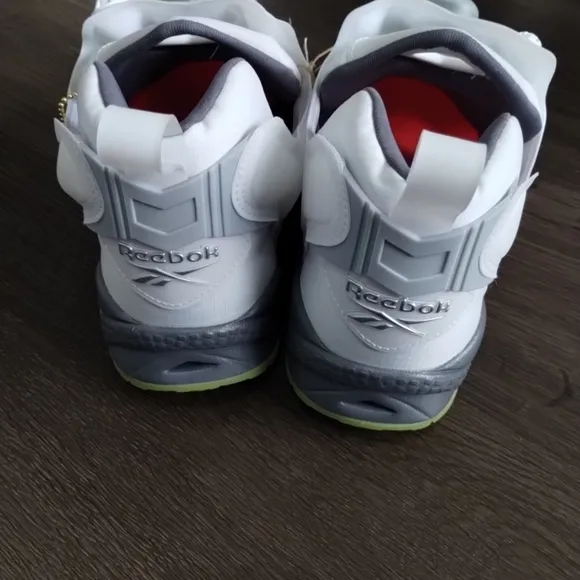 7.5, 9 Reebok Instapump Fury 95 White Glow in the Dark Mens Shoes GZ1615 Running