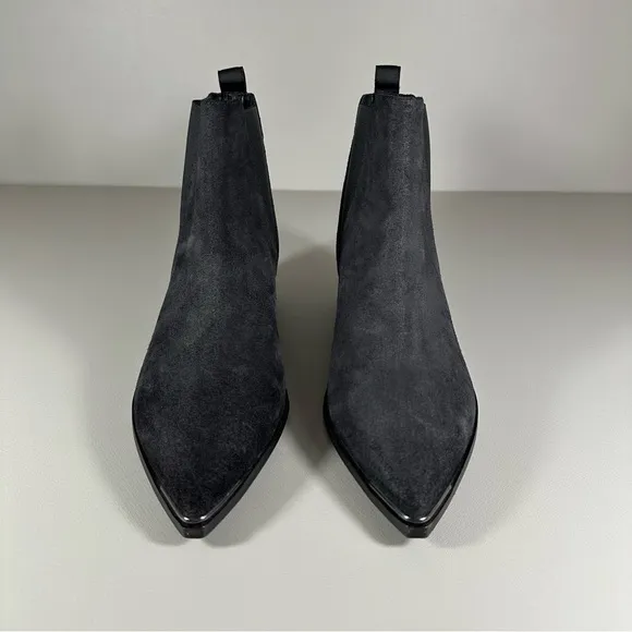 Acne Studios Suede Grosgrain Trim Chelsea Boots Women’s