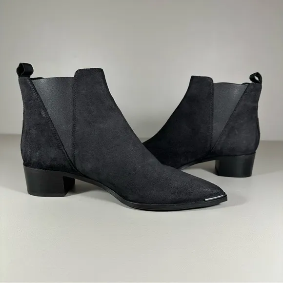 Acne Studios Suede Grosgrain Trim Chelsea Boots Women’s
