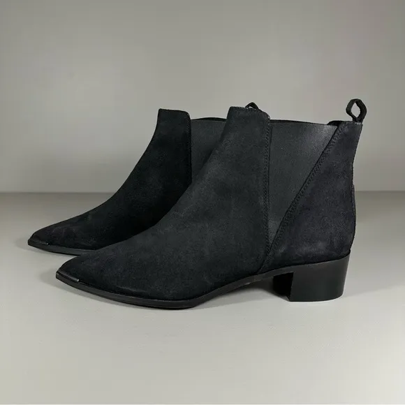 Acne Studios Suede Grosgrain Trim Chelsea Boots Women’s