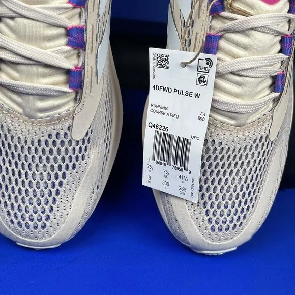 Adidas‎ 4DFWD Pulse Women's Size 9 Running Shoes Halo Ivory Beige Q46226 New