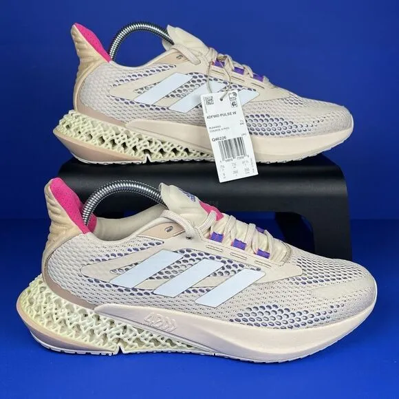 Adidas‎ 4DFWD Pulse Women's Size 9 Running Shoes Halo Ivory Beige Q46226 New