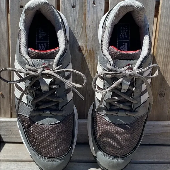 Adidas Adiwear Traxion Gray Athletic Golf Shoes Size 8