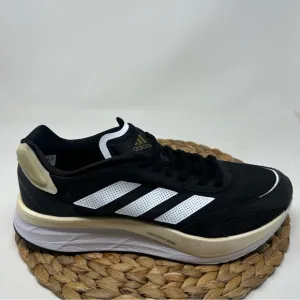 ADIDAS Adizero Boston 10 Running Shoes Black White Size 13 Men's
