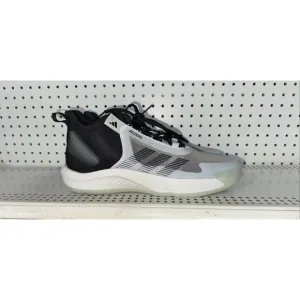 Adidas AdiZero Select Mens Athletic Basketball Shoes Size 14 Green Black White