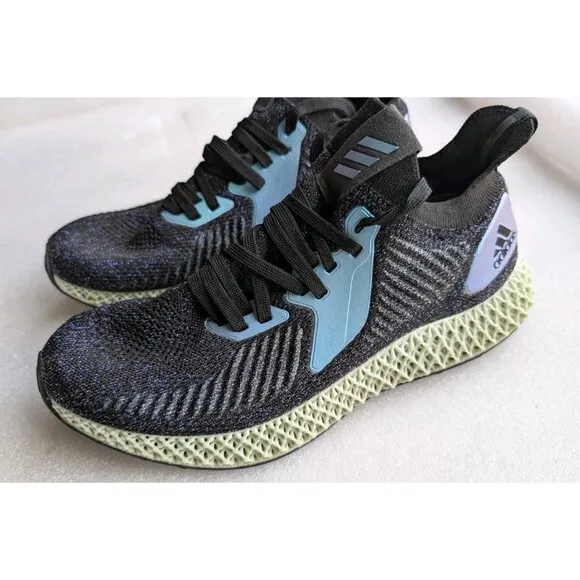 Adidas ALPHAEDGE 4D Goodbye Gravity FV6106 Size 8.5 Athletic Shoes Purple EUC