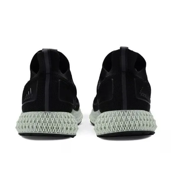 Adidas AlphaEdge 4D Running Shoes Core Black Carbon EF3453 Men's Size 10
