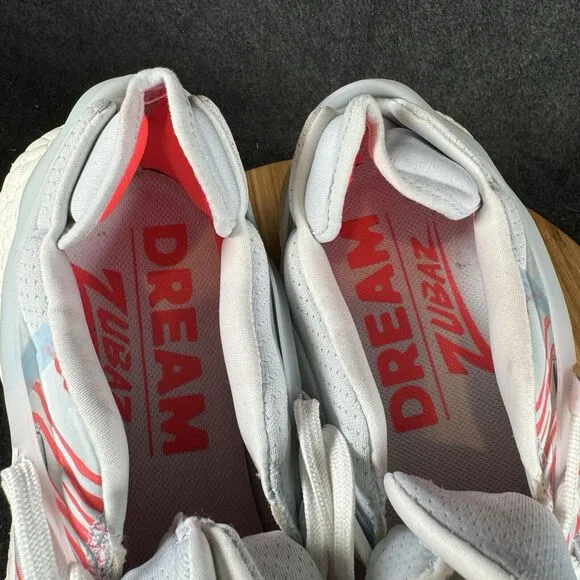 Adidas Alphatorsion Boost Running Shoes White Red FX3992 Mens Sz 9.5