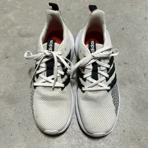Adidas | Black &amp; Ivory Knit Top Athletic Shoes‎ | Men's Size 8 / Box 7-87