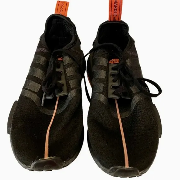 Adidas Boys Shoes Star Wars Size 6 Youth Sneakers Black Orange