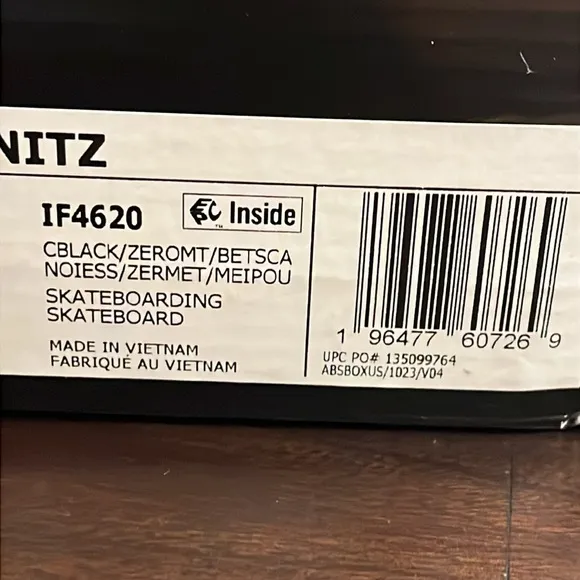 Adidas Busenitz Skateboarding Shoes Sneakers new IF4620 Black red Mens Size 11