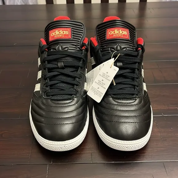 Adidas Busenitz Skateboarding Shoes Sneakers new IF4620 Black red Mens Size 11