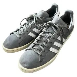 Adidas Campus 80s Shoes - Gray Suede with White Stripes - Men’s Size 10.5