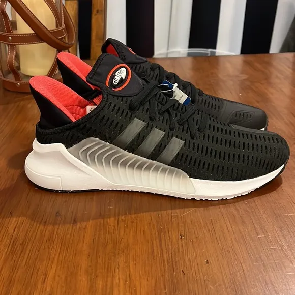 Adidas ClimaCool 02/17 shoes sneakers new CG3347 black white Mens Size 10.5