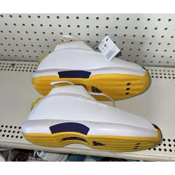 Adidas Crazy 1 Lakers Home 2022 Mens Athletic Basketball Shoes Size 9 GY8947