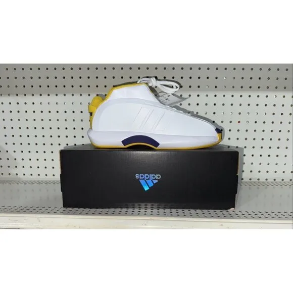 Adidas Crazy 1 Lakers Home 2022 Mens Athletic Basketball Shoes Size 9 GY8947