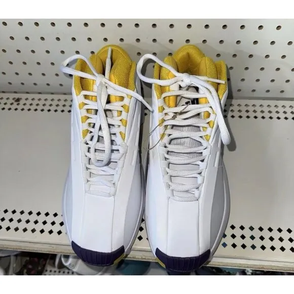 Adidas Crazy 1 Lakers Home 2022 Mens Athletic Basketball Shoes Size 9 GY8947