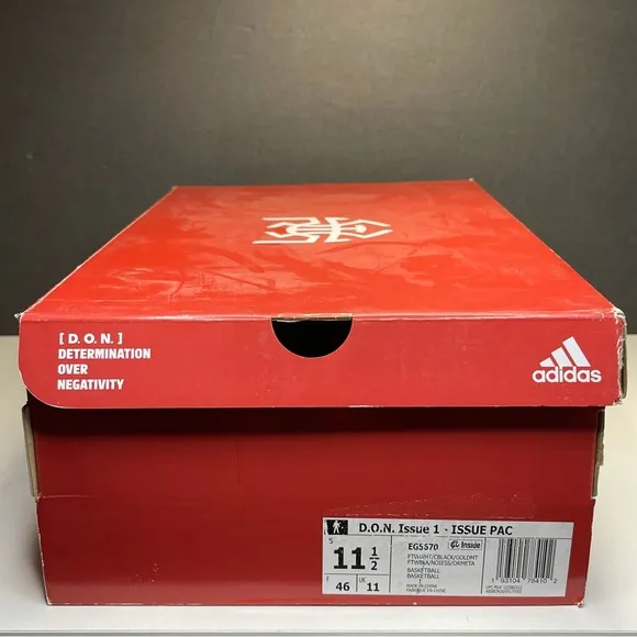 Adidas D.O.N. Issue #1  DONOVAN MITCHELL Basketball Shoes Size Men’s 11.5