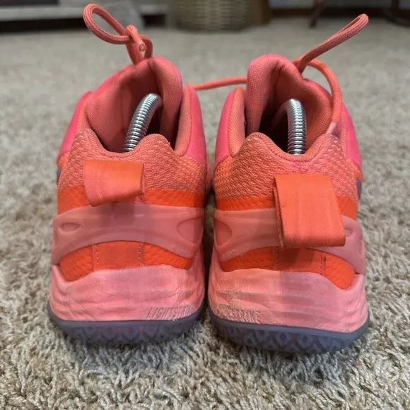 adidas Exhibit A Acid Red Men's Size 9 Athletic Basketball Sneakers Shoes