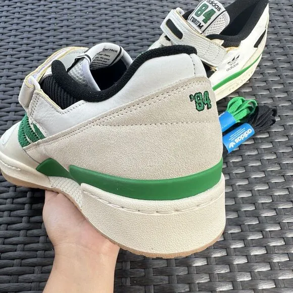 Adidas Forum 84 Low Celtics Men's Athletic Shoes GX9058 Size 13