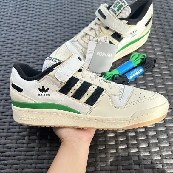 Adidas Forum 84 Low Celtics Men's Athletic Shoes GX9058 Size 13