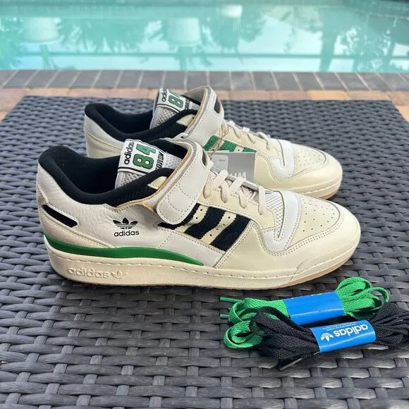 Adidas Forum 84 Low Celtics Men's Athletic Shoes GX9058 Size 13
