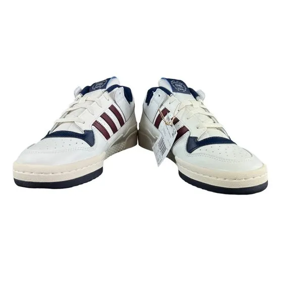 Adidas Forum Low CL Off White Shadow Red Blue Shoes ID1719 Men's Sizes 9 - 13