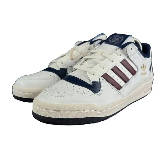 Adidas Forum Low CL Off White Shadow Red Blue Shoes ID1719 Men's Sizes 9 - 13