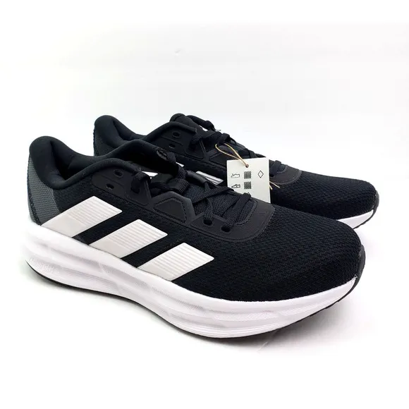 Adidas Galaxy 7 Womens Size 10 Black White Carbon Running Sneaker Shoes ID8765