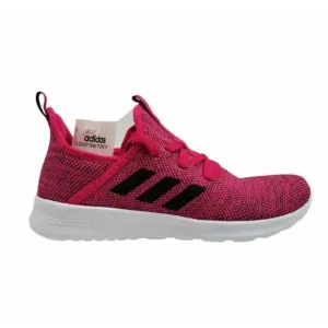 Adidas Girls Cloudfoam Pure K Pink Black Shoes Size 6