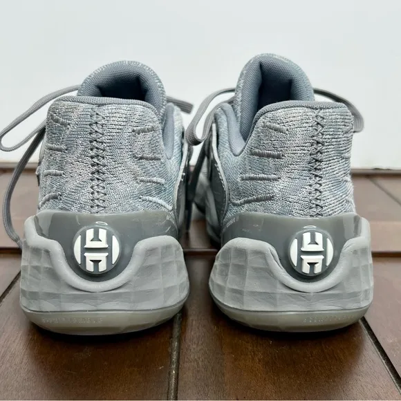 Adidas Harden Vol.4 Men's Gray Basketball Sneakers Shoes