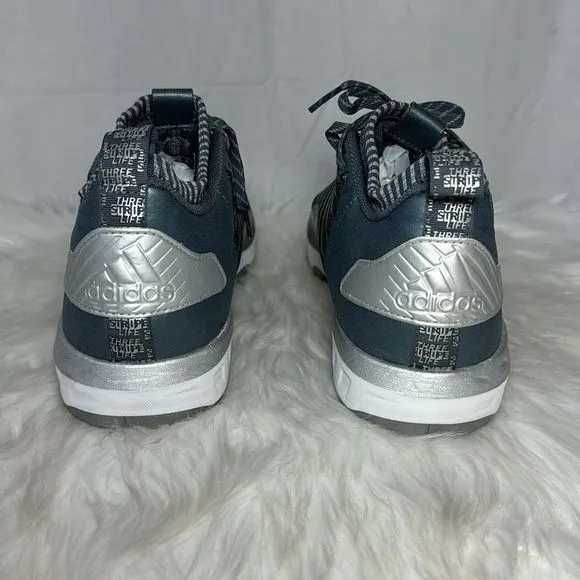 Adidas Icon Three Stripe Baseball Trainers/Running Shoes Sz 11.5