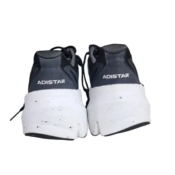 Adidas Men's Adistar Black &amp; White Athletic Running Shoes Size 13