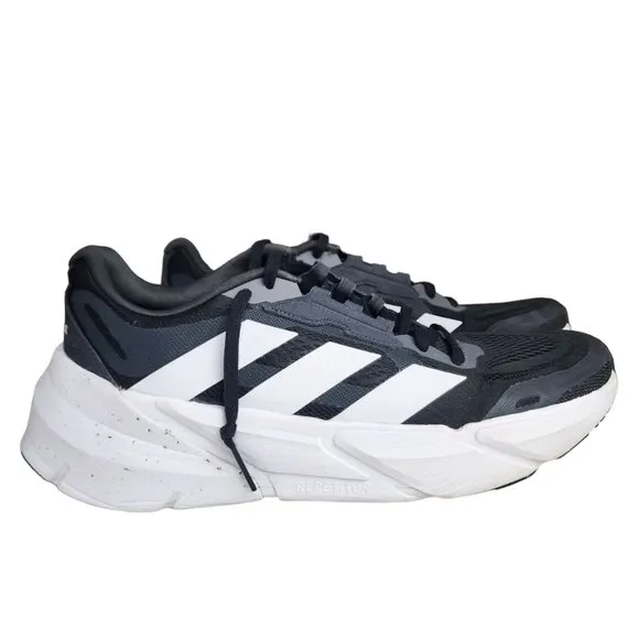 Adidas Men's Adistar Black &amp; White Athletic Running Shoes Size 13