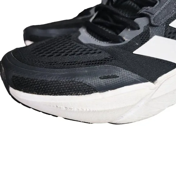 Adidas Men's Adistar Black &amp; White Athletic Running Shoes Size 13