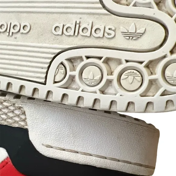 Adidas Men's Forum Low Cloud White Shoes Size 12 Legend Ink Red GZ9112 Sneakers