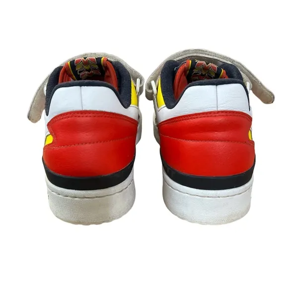 Adidas Men's Forum Low Cloud White Shoes Size 12 Legend Ink Red GZ9112 Sneakers