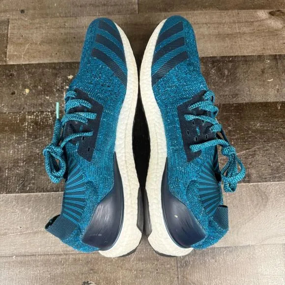 Adidas Mens Size 14 Ultra Boost Uncaged Athletic Sneakers Shoes Blue NO INSOLES