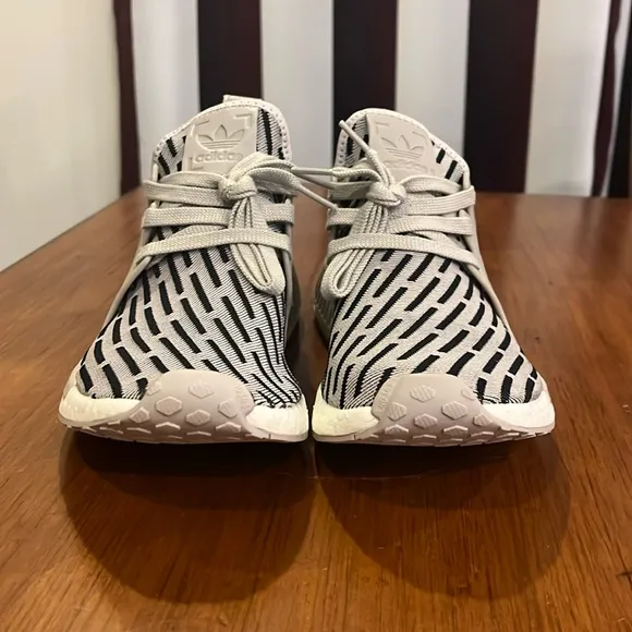 Adidas NMD XR1 PK Primeknit Boost shoes sneakers BB2376 Granite Womens Size 10