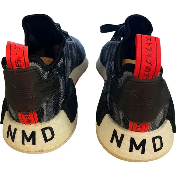 Adidas NMD_R1 Grey Camo Size 8.5