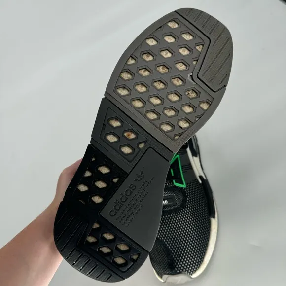 Adidas Originals NMD G1 Men's 12 Black Green White Athletic Sneaker Shoes IE4559