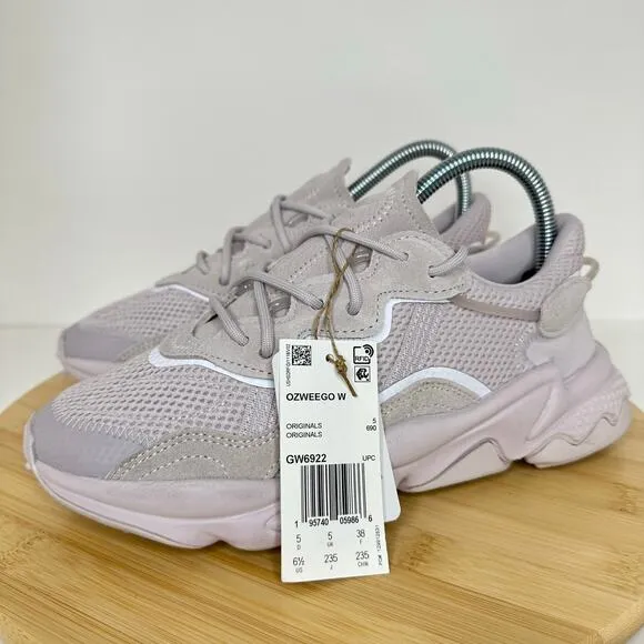Adidas Originals Ozweego Running Active Shoes in Ice Purple GW6922 Size 6.5 NEW
