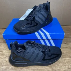 Adidas Originals ZX 2K FLUX C Kids Size 2.5 Sneakers Black School Shoes Athletic